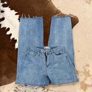 YMI Light Blue Cropped Jeans